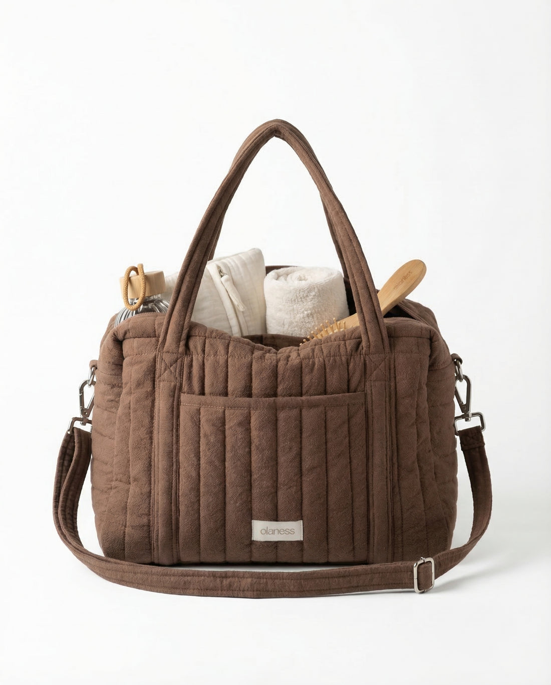 OLANESS Crinkle Duffle Bag – Le Sac Spacieux et Élégant pour Voyage, Sport et Quotidien